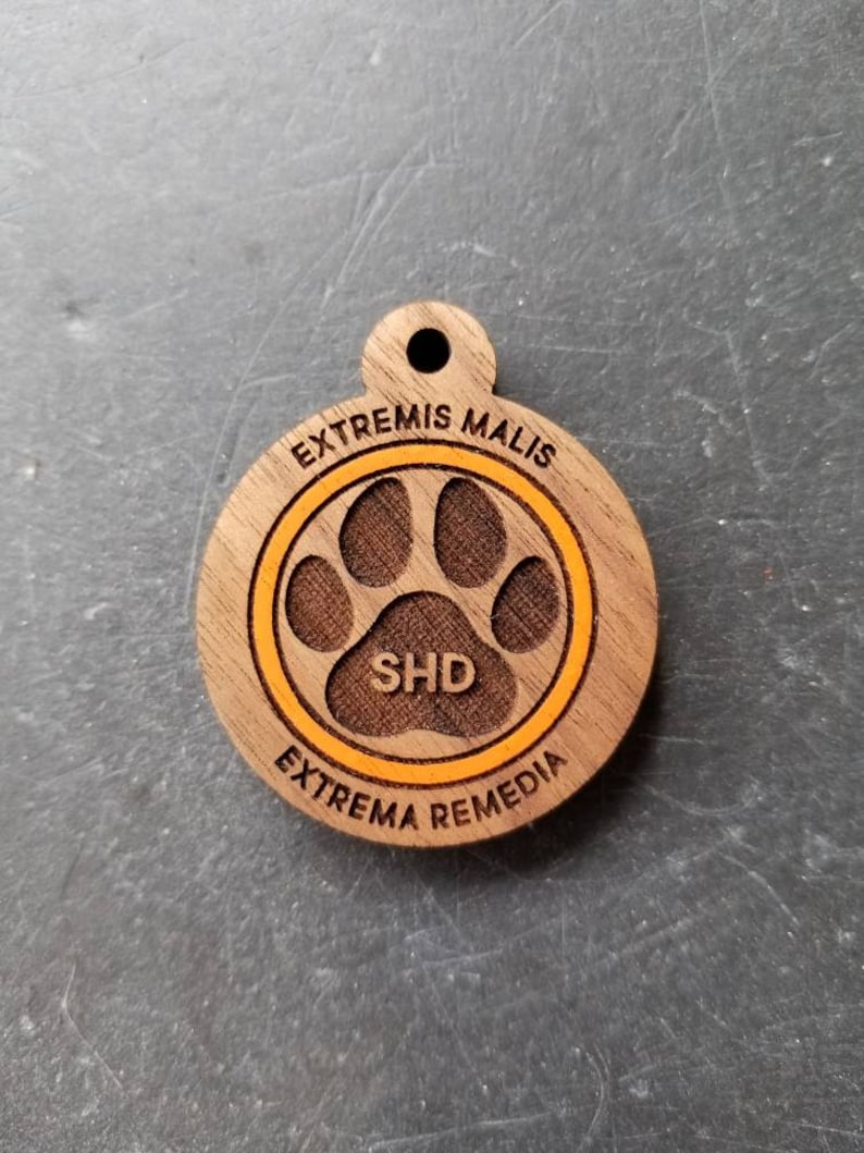The Division Agent Themed Dog Tag