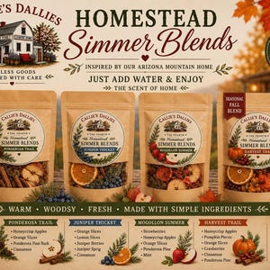 Simmer Pot Blends by Callie’s Dallies | Bring the Cozy Home |