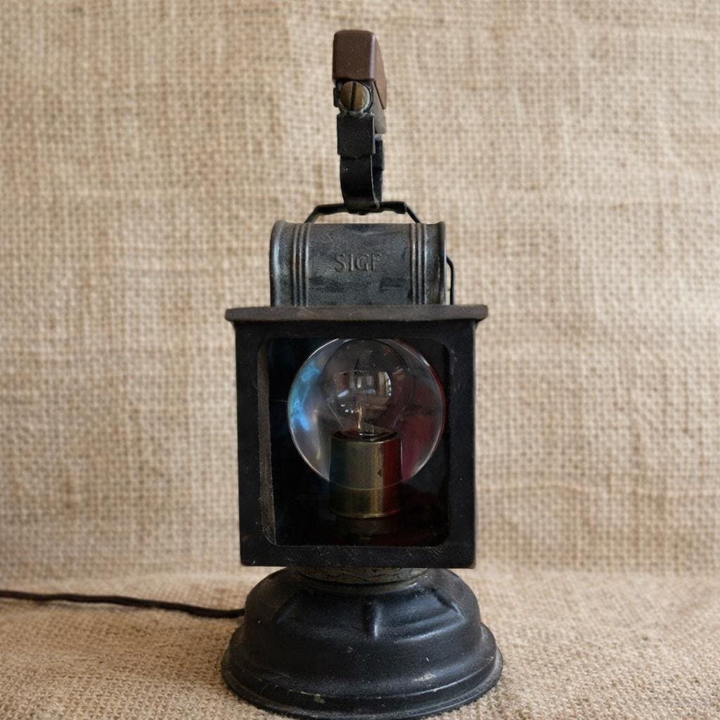 French Railway Lamp - Etsy