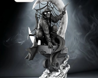 Plik STL filmu Spider-Man Noir Sovereign – kolekcjonerski model filmowy – natychmiastowe pobranie