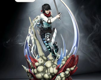 Plik STL Mikasa Ackerman Valiant – Figurka postaci z anime – Pobierz natychmiast