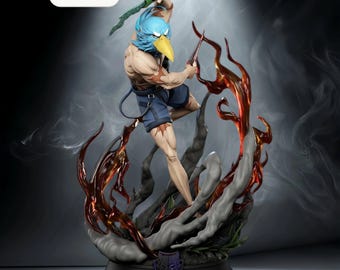 Plik STL Sunraku Reckless – Figurka postaci z anime – Pobierz natychmiast