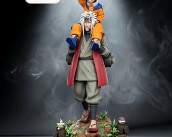 Sage And Heir Duo STL File Premium Printable Mentor Student Statue