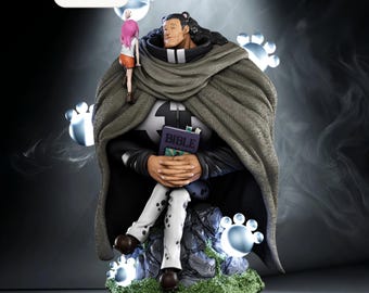 Plik STL Kuma Bond – Diorama postaci z anime – Pobierz natychmiast