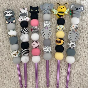 Custom Animal Crochet Hooks - 4.5mm