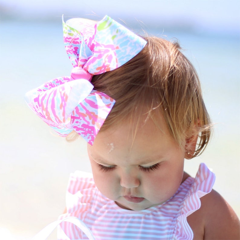 big hair bows for babies