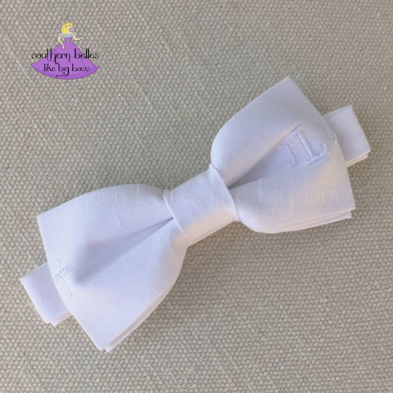 First Communion Bow Tie with Cross Easter Bow Tie with Cross Etsy