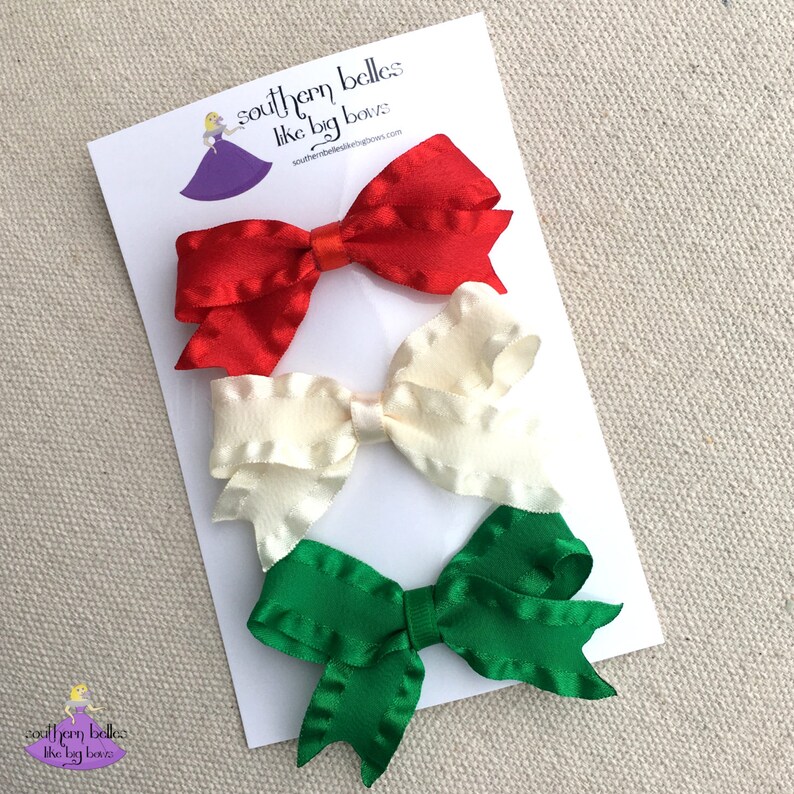 Small Easter Bow for Baby Gift for Baby Small Baby Bow Headband Easter Baby Headband Baby Bow Set Small Ruffle Bow