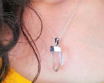 Clear Quartz necklace, Dainty Choke/Jewelry/ Choker Necklace