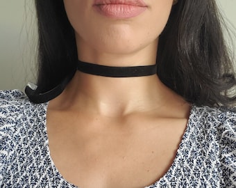 Black Choker, Black Velvet Choker