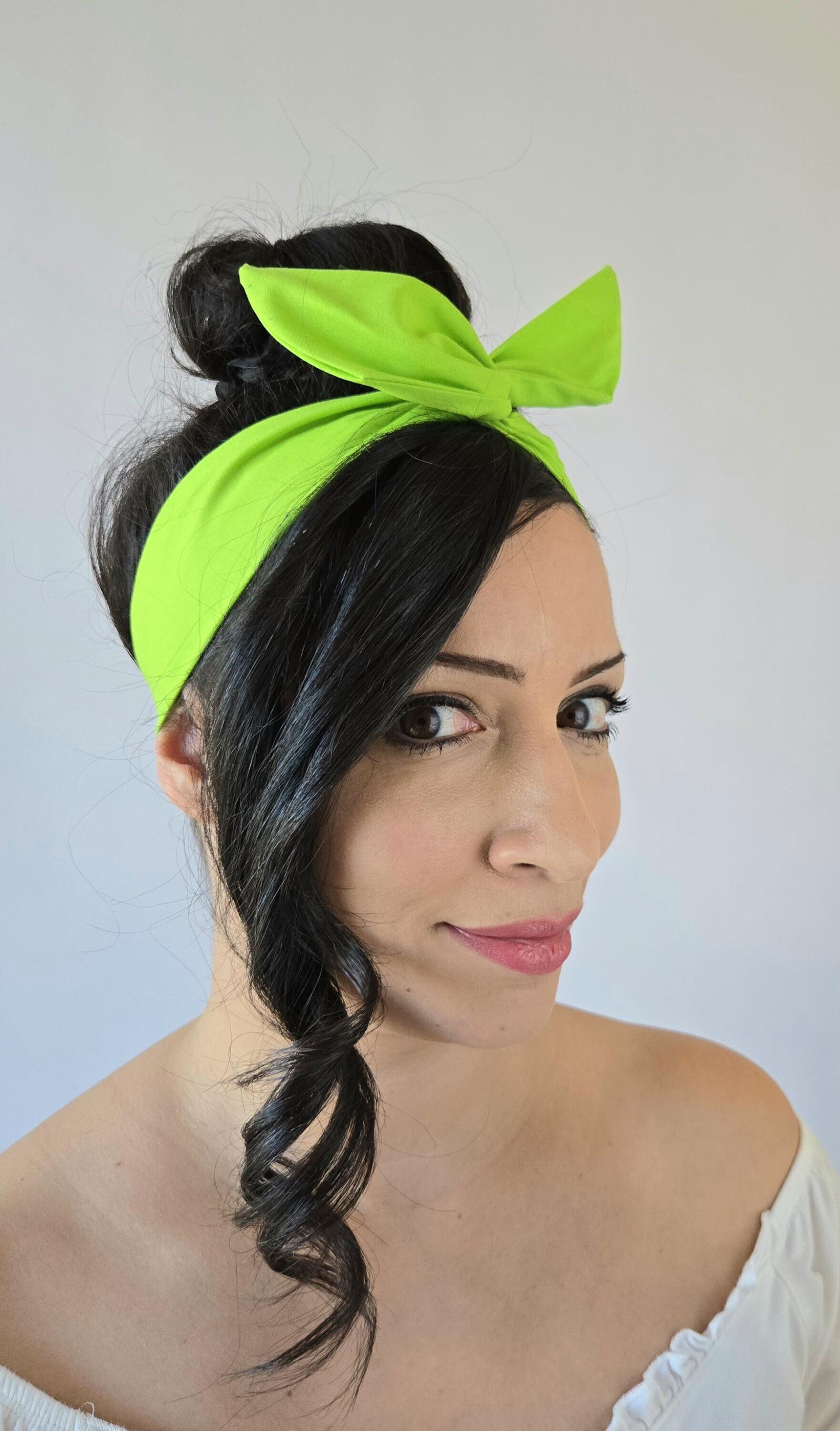 Lime Green Head Wrap - Etsy