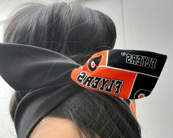 Philadelphia Flyers Pin up Bow, Headband, Dolly Bow Head  display picture 1