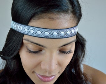 Hippie boho Head band- bohemian hair band