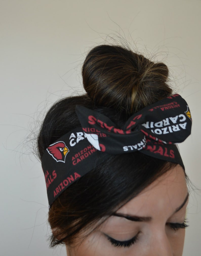 Arizona Cardinals bow, headband, Dolly bow head bands, head band, hair bow image 5