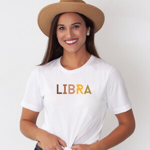 Chemise Balance | Cadeaux pour Balance | Anniversaire Balance | T-shirt Balance | T-shirt du zodiaque | T-shirt d&#39;astrologie | Signes de Terre | Balances