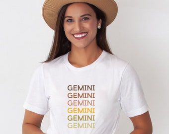Camiseta de Géminis / Regalos para Géminis / Cumpleaños de Géminis / Camisa de Géminis / Regalos de Géminis / Camiseta de Géminis / Camiseta del zodiaco / Camiseta de astrología