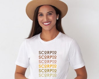 T-Shirt Scorpione / Regali per Scorpione / Compleanno Scorpione / Regali Scorpione / Compleanno Scorpione / Maglietta Scorpione / Camicia Scorpione / T-Shirt Astrologia