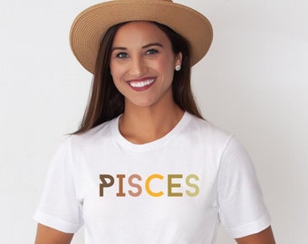 Pisces Shirt | Pisces Gifts | Pisces Birthday | Zodiac Shirt | Zodiac T-Shirt | Astrology Shirt | Pisces | Gifts for Pisces | Pisces