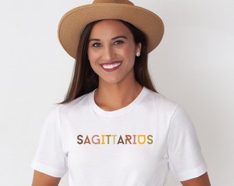 Camisa de Sagitario / Cumpleaños de Sagitario / Regalos para Sagitario / Regalos de Sagitario / Camiseta del zodiaco / Camiseta de astrología / Signos de fuego