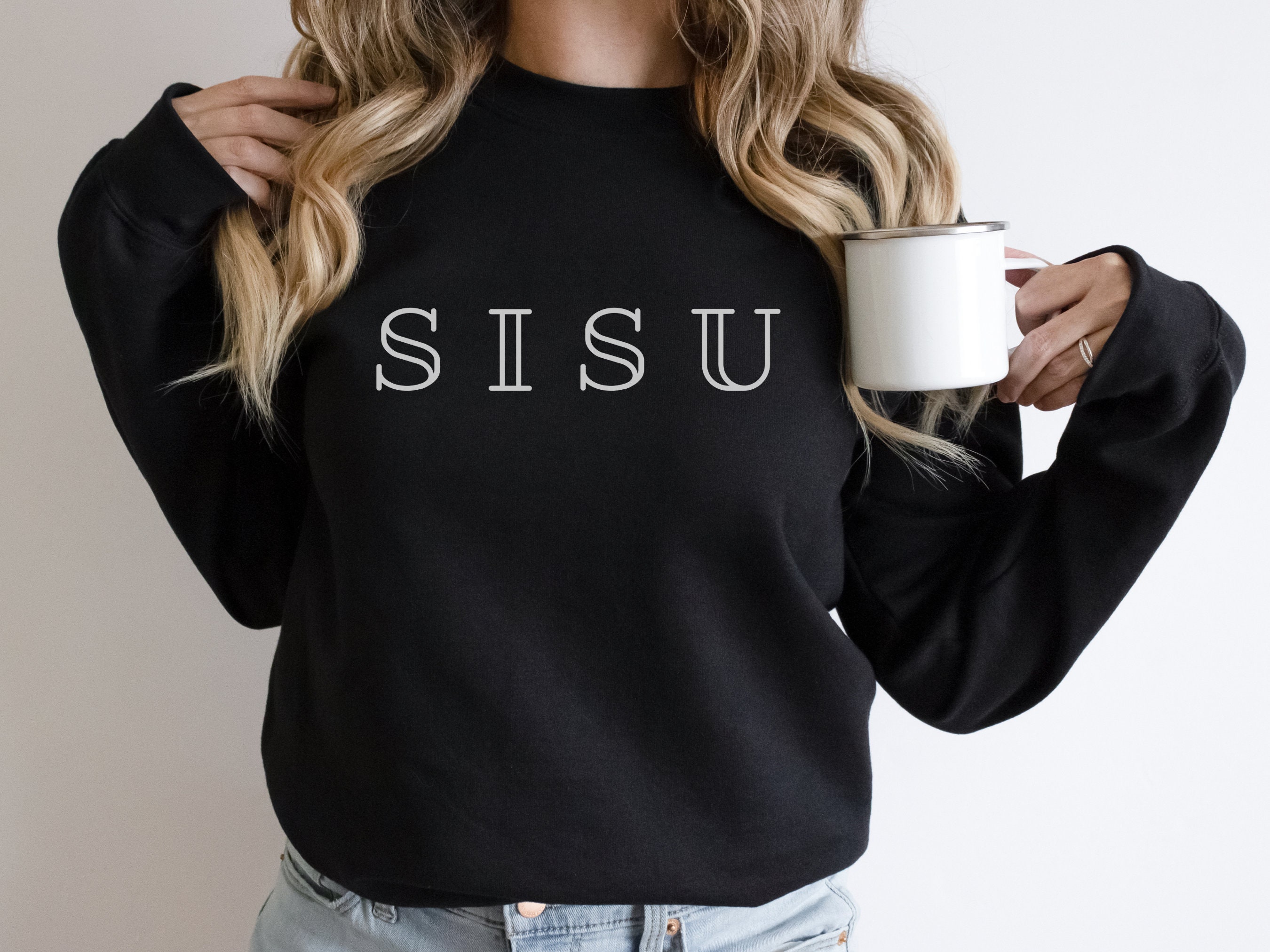 Sisu Sweatshirt | Unisex Sisu Shirt | Finland Sweatshirt | Finnish Sweatshirt | Finnish Gifts | Finland Gifts | Sisu | Suomi
