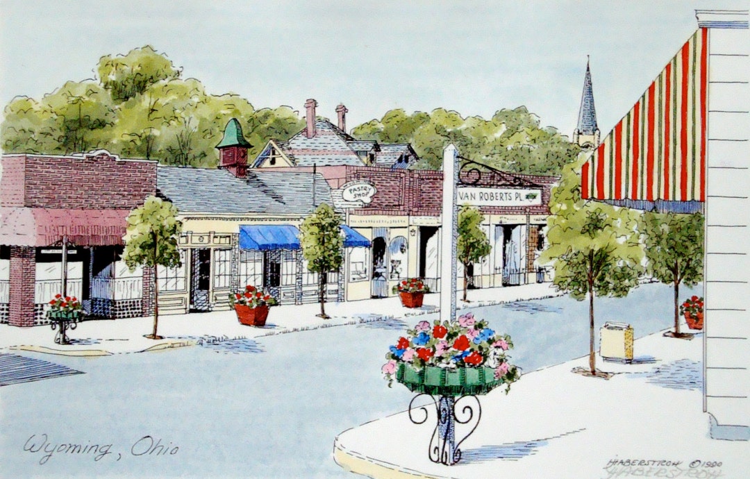 Wyoming Avenue Wyoming Ohio Etsy