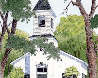 Old Armstrong Chapel in Indian Hill, Ohio