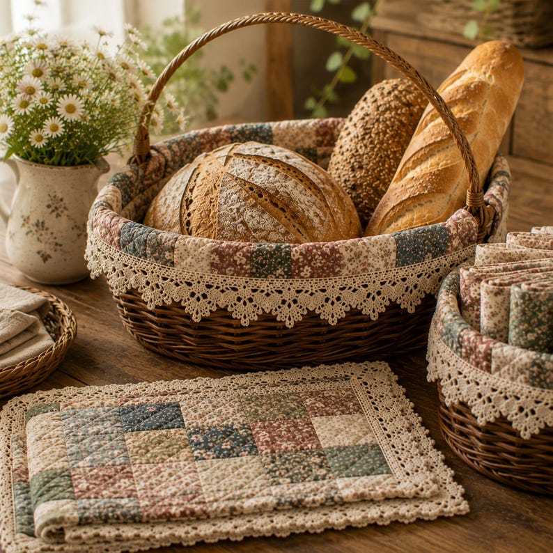 File Case Project Idea Quilt Crochet Fusion Projects Bundle, 20+ Kitchen Decor Ideas (PDF) - Etsy