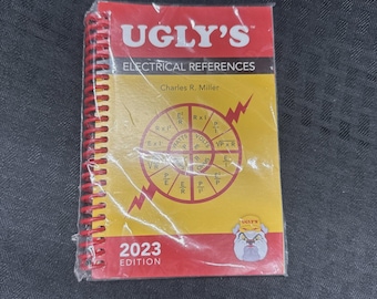 Ugly’s Electrical References 2023 Edition Spiral Book | Electrician NEC Reference Guide & Exam Prep