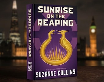 Sunrise on the Reaping by Suzanne Collins - New Paperback Edition / literary gifts / gift for readers / book lovers gift