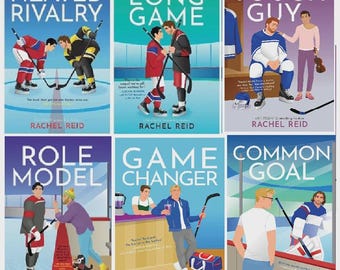 Game Changers Series Hockey Romance Books | Heated Rivalry, Long Game, Role Model (Paperback)