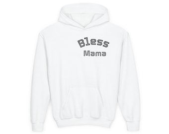 Bless Mama Hoodie | Walk By Faith Youth Hooded Sweatshirt