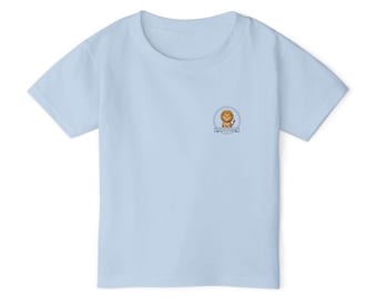 Little Lion of Courage Toddler Shirt  Christian Kids Tee Jasher for Kids Merch  Bible Story Shirt  Faith-Based Childrens Clothing