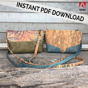 Paradigm Crossbody Bag Sewing Pattern / Mini Crossbody Sewing Pattern / SewGnar Sewing Patterns / Mini Bag PDF