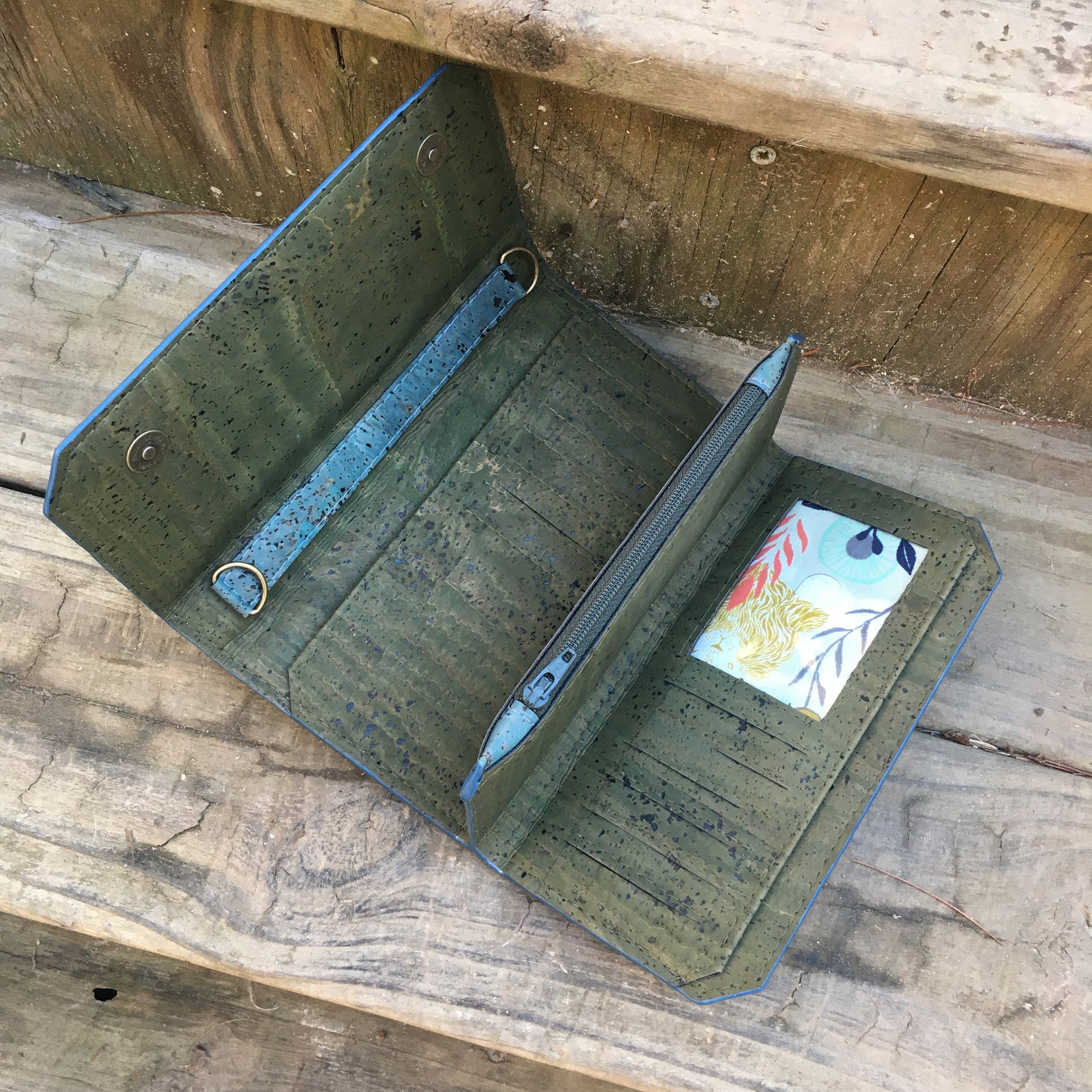 Triskele Wallet Sewing Pattern / Cork Wallet Sewing Pattern / Etsy