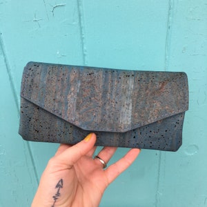 Women's Wallet Vegan.Cork Wallet Clutch.Women's Vegan Clutch.Wallet Cash Women's.Best Vegan Handbags.Cork Clutch Bag.Travel Wallet Clutch