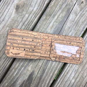 Raize Portemonnaie aus Kork / Unisex Kork Portemonnaie / Herren Geldbörse / Kork Portemonnaie / Bi-Fold Portemonnaie / Veganes Leder Portemonnaie / Geschenk des Trauzeugen