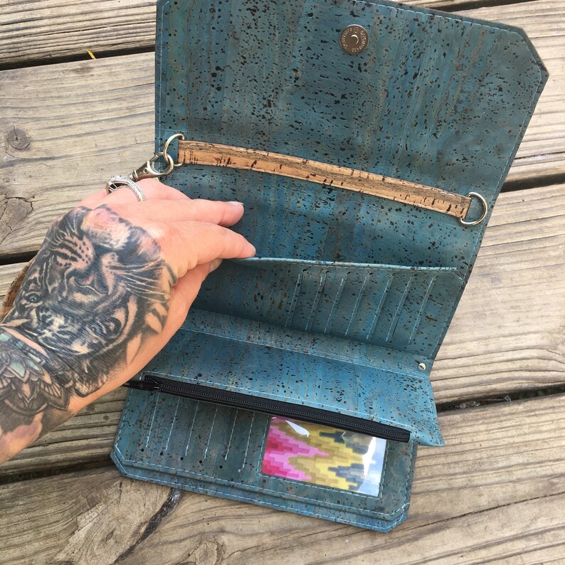 Triskele Wallet Sewing Pattern / Cork Wallet Sewing Pattern / Etsy