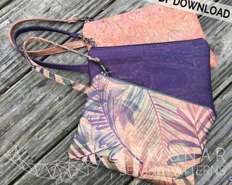 Wristlet Clutch Sewing Pattern / Wristlet PDF / Beginner Sewing Pattern / SewGnar Sewing Patterns