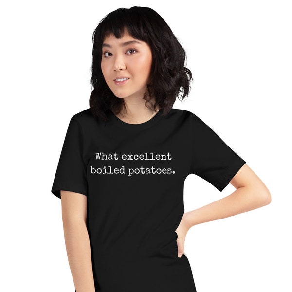 What Excellent Boiled Potatoes Pride and Prejudice Sweatshirt Etsy