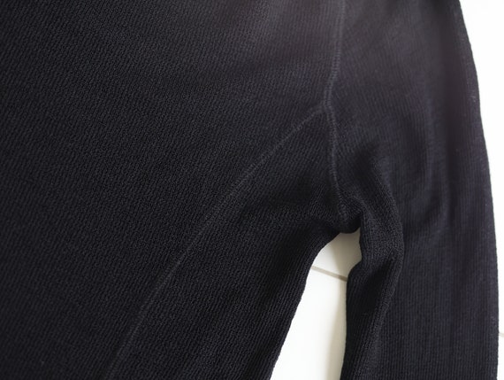 MARC JACOBS Vintage black silk knit semi sheer lo… - image 9
