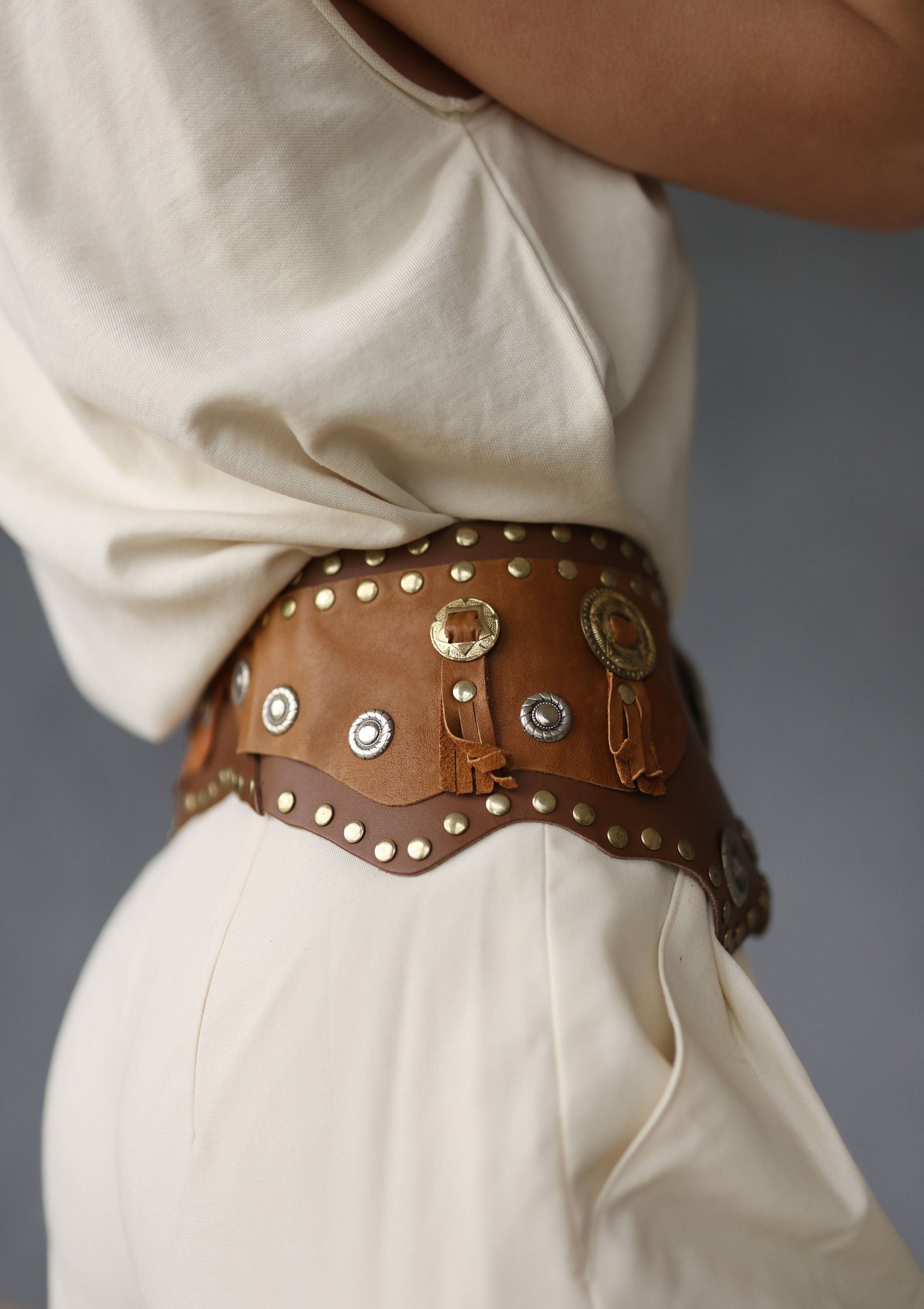 WIDE LEATHER Belt,extend Leather Belt,snap Belt Extender,belt