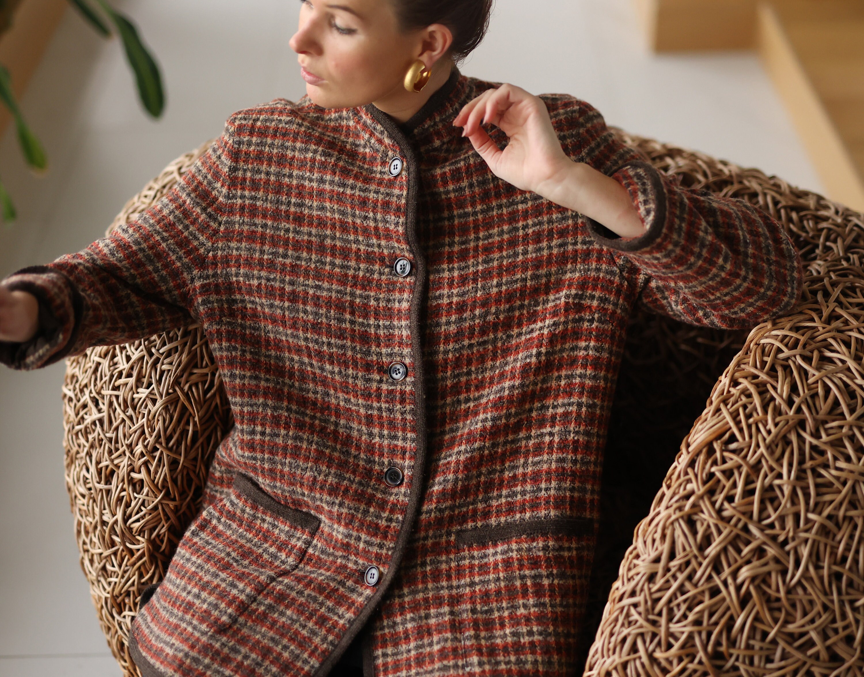 Hip length shop cardigan womens