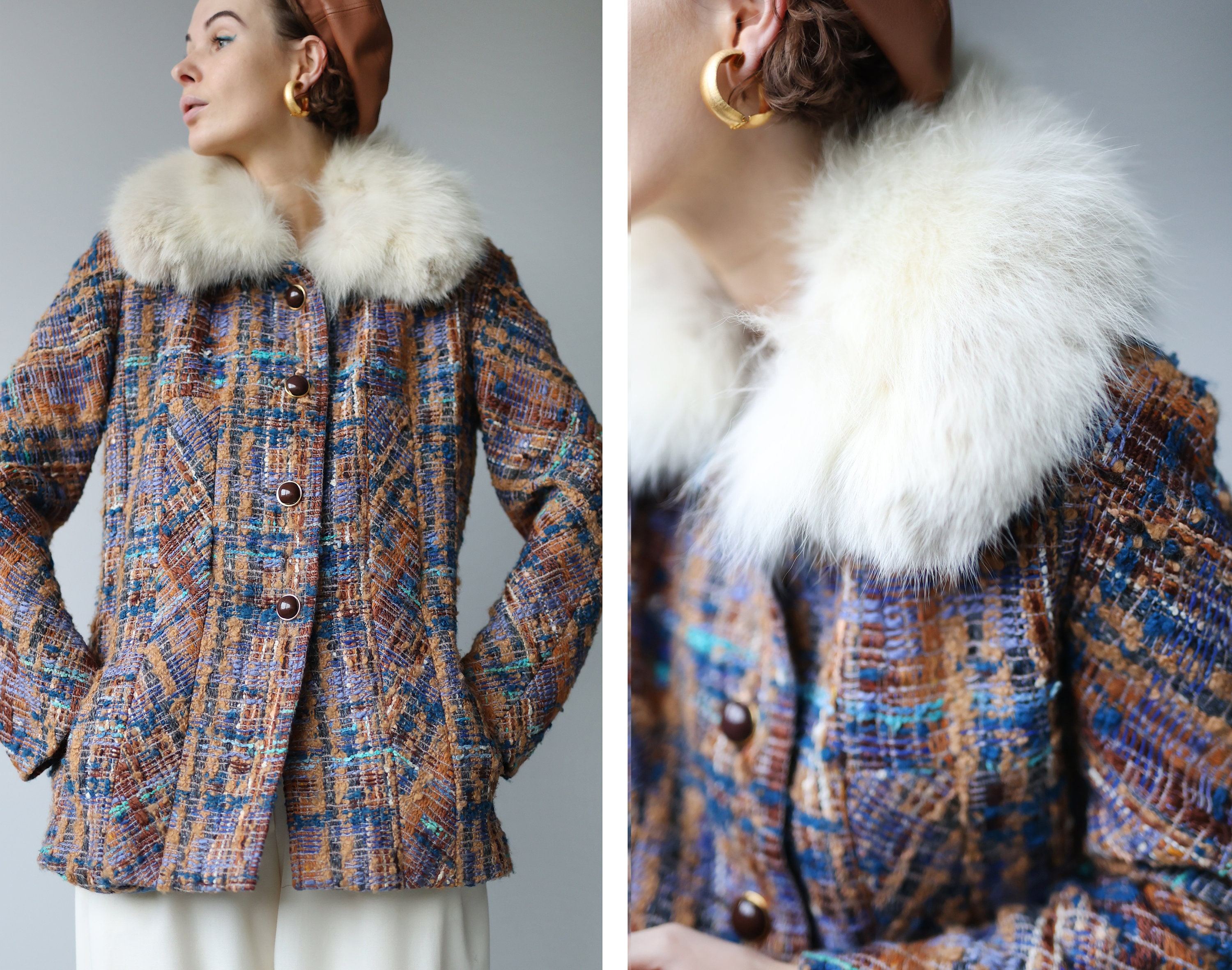 Halogen boucle hotsell coat