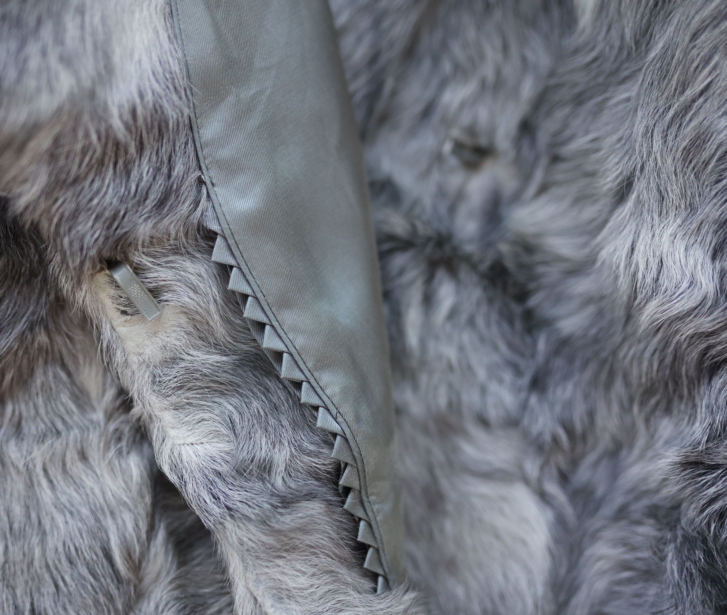 Vintage Grey Curly Fur Short Jacket Coat - Etsy Vintage Grey Curly Fur Short Jacket Coat - Etsy