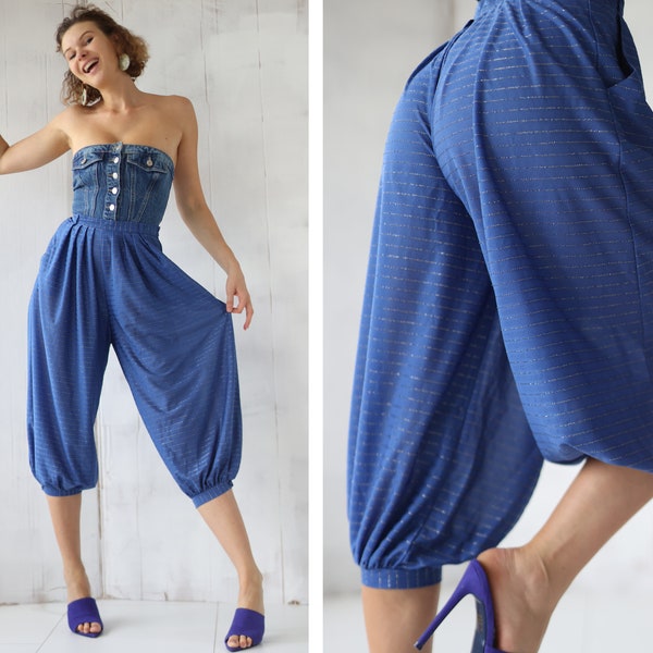 Urban Carnavale Balloon Pants, Navy