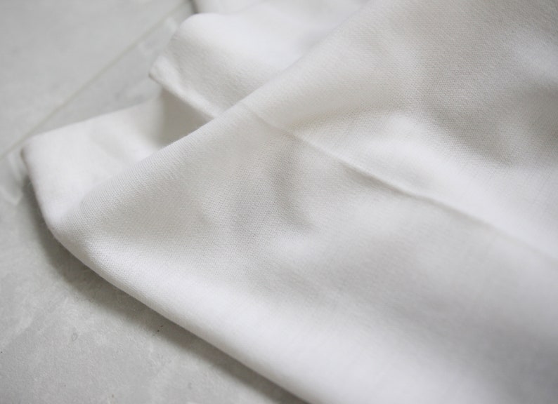 70s Vintage white bell bottom high waist flares pants XS