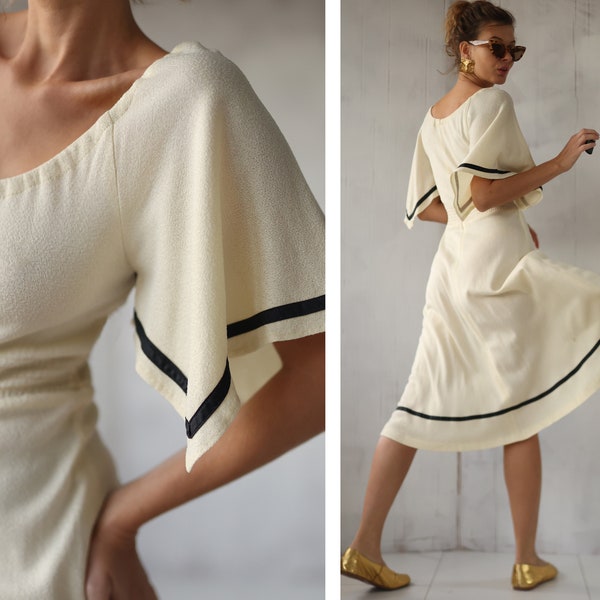 White Summer Tea Dress Etsy