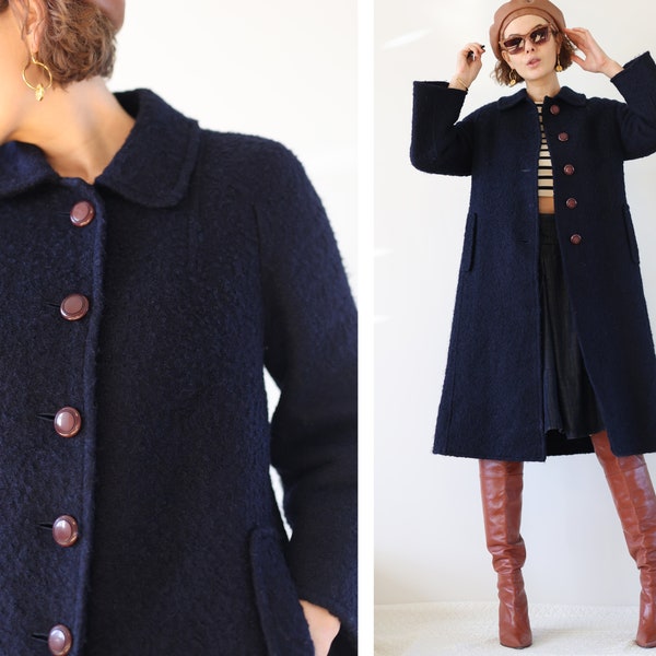 Boucle Coat Etsy