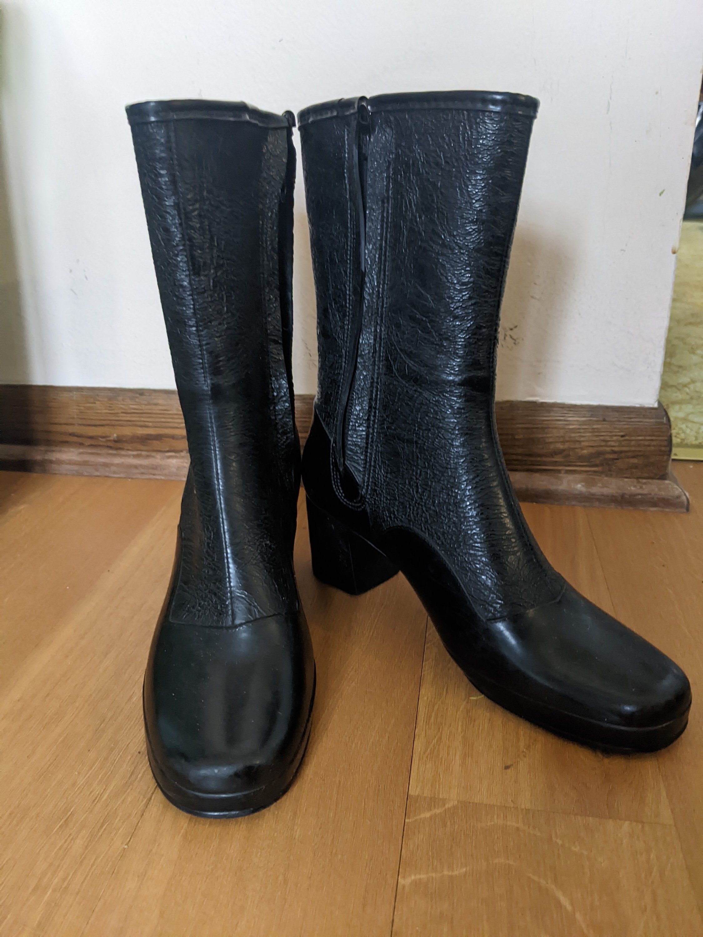 Vintage Rubber Boots - Etsy