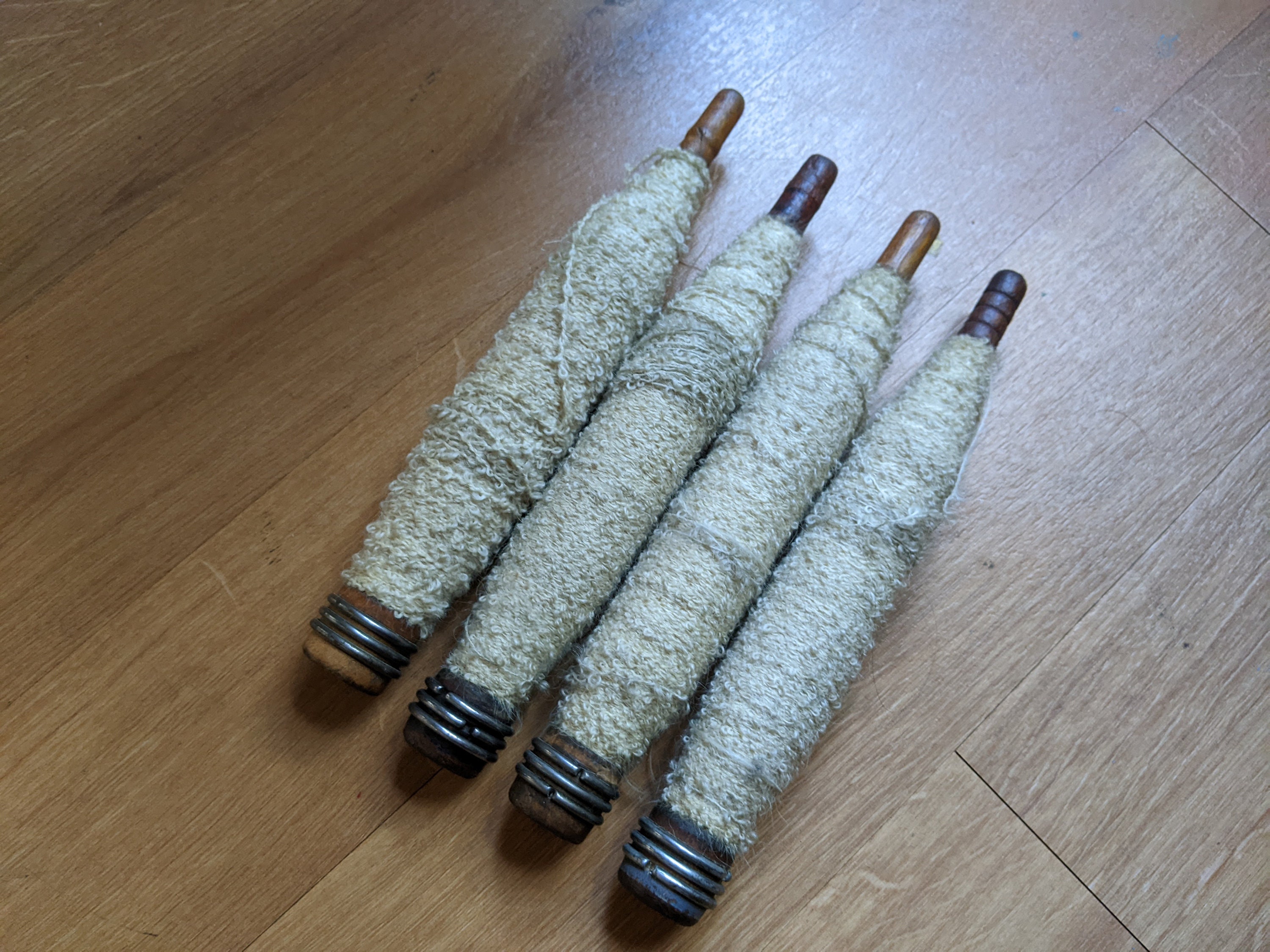 Long Bobbins, 5 Reproductions, for Singer and Many Other Vintage